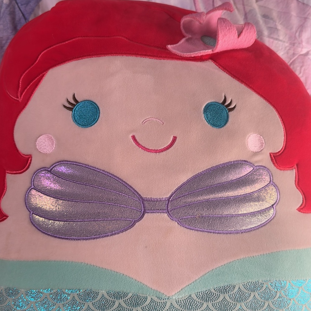 Disney Squishmallow|Little Mermaid Ariel - Picture 9 of 9
